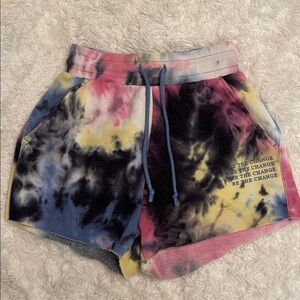Balance Athletica (Vitality) Pastel Tie-Dye Sweat Shorts